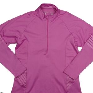 Antigua Fuchsia Women's Quarter-Zip Pullover